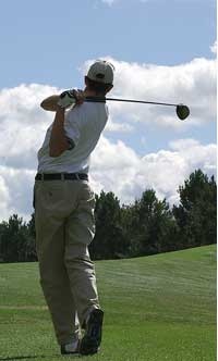 Golfer Swings